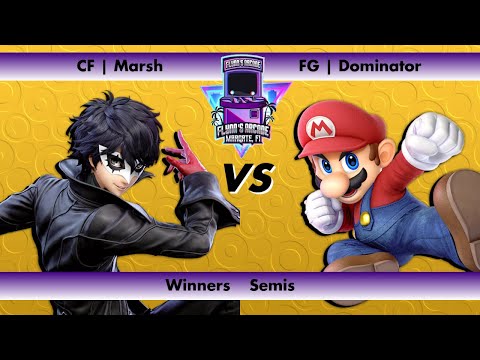 Flynn's Arcade 049 Winners Semis - CF | Marsh (Joker) Vs FG | Dominator (Mario) SSBU Ultimate