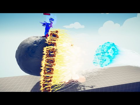 MOON WIZARD vs GOD UNITS - Totally Accurate Battle Simulator TABS