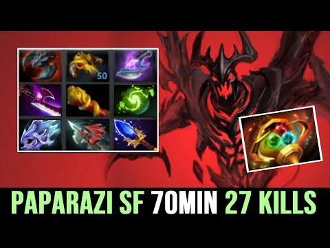 PAPARAZI Shadow Fiend 70min Epic Game with Nothingtosay