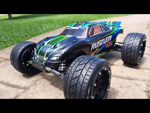Traxxas Rustler 2wd Bandito Belted  Street Tire Upgrade, Duratrax Bandito 2.8 Balloon Test