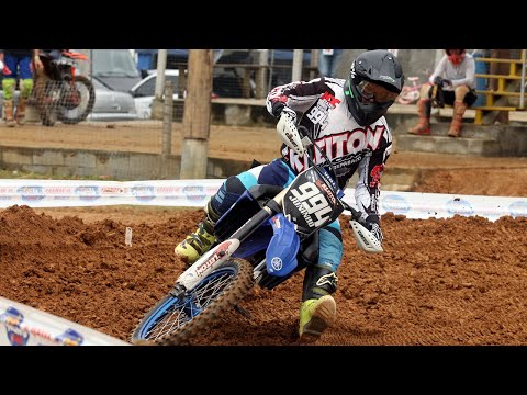 Disputa pelo pódio na final da temporada 2022 Copa Norte Catarinense Velocross