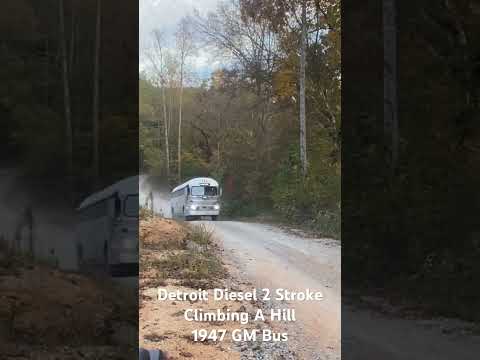 1947 Gm Bus 2 stroke Detroit diesel 671