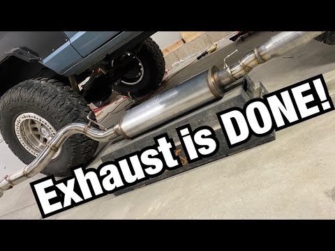 XJ Cherokee gets Custom Stainless Exhaust: How I use Mandrel Bends