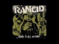 Rancid - Back Where I Belong / New Album 