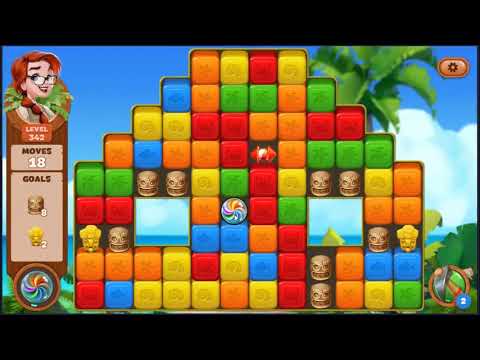 Lost Island Blast Adventure Level 342 - NO BOOSTERS 🏝️ | SKILLGAMING ✔️