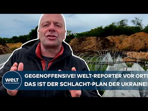 PUTINS KRIEG: "Das Interessante ist!" WELT-Reporter an der Front! Hier startet die Gegenoffensive!