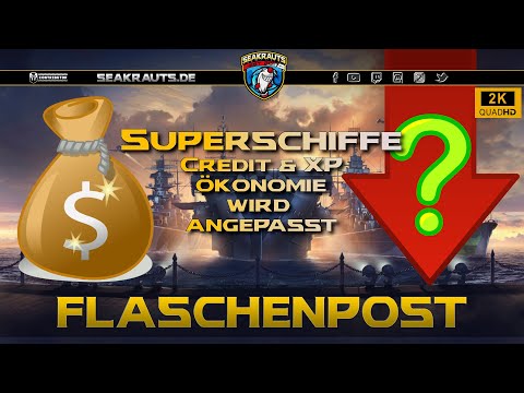 T11 - Superschiff Ökonomie wird angepasst! - World of Warships [Deutsch]