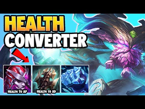 Health to Damage COVERTER Build... Stack HP For Big Damage!