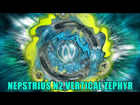 Nepstrius N2 Vertical Zephyr Review & Battle - Beyblade Burst Dual Layer - C0603