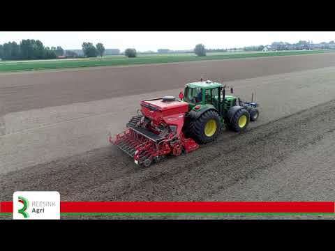 ERWTEN ZAAIEN MET DE KUHN VENTA & HR 3040 ROTORKOPEG OOMEN BV