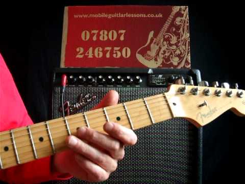 Guitar Lessons Advanced - Echo Beach