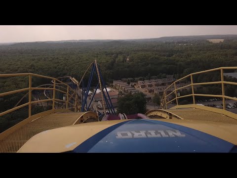 Nitro 2021 Front Seat HD POV Six Flags Great Adventure