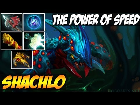 Shachlo 7400 MMR Plays Weaver with 750 speed Shukuchi - Dota 2