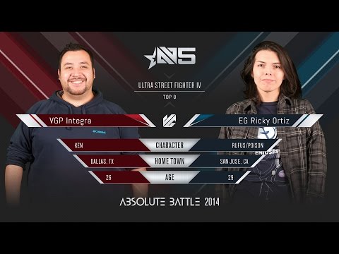 Absolute Battle 5 - USFIV - VGP Integra vs EG Ricky Ortiz