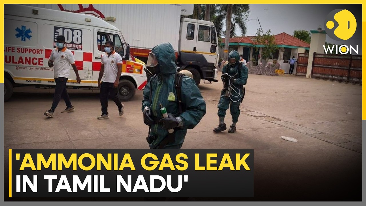 Tiruvallur Tragedy: Ammonia Gas Leak in Tamil Nadu Kills at Least 7 People | WION