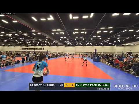 Wolf Pack 15 Black vs. TX Storm 15 Chris (2025.01.25)