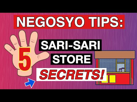 , title : 'NEGOSYO TIPS: SARI SARI STORE SECRETS kung PAANO ito PAPALAGUIN ng MABILIS!