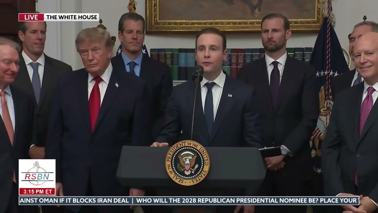 FULL EVENT: President Trump Discusses Crypto Innovation with Top Technology Leaders - 08/19/26
