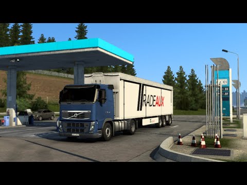 Euro truck simulator 2 | IBC Containers delivery job | Volvo FH16 Truck gameplay