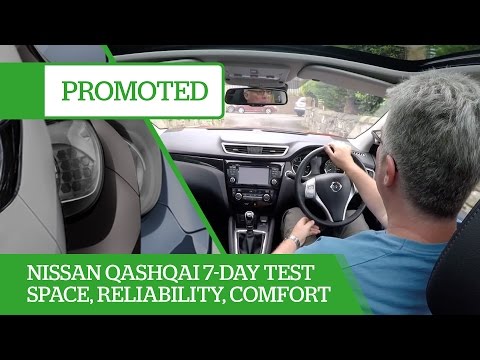 Promoted: Nissan Qashqai 7-day test: comfort, space and reliability