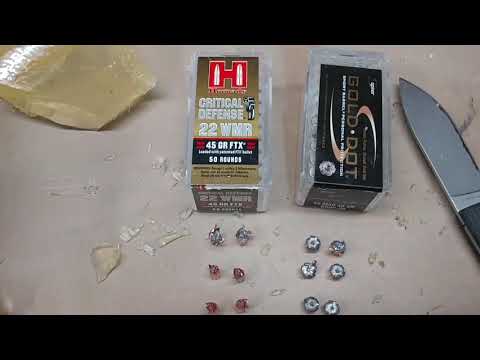 Hornady Hype? .223 Rem Hornady 73gr Critical Defense Gel Test
