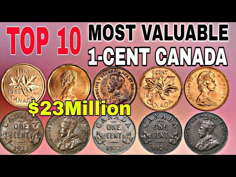 Top 10 Rare Canadian Pennies Worth Up to $400,000! Ultra Rare coins worth money '!