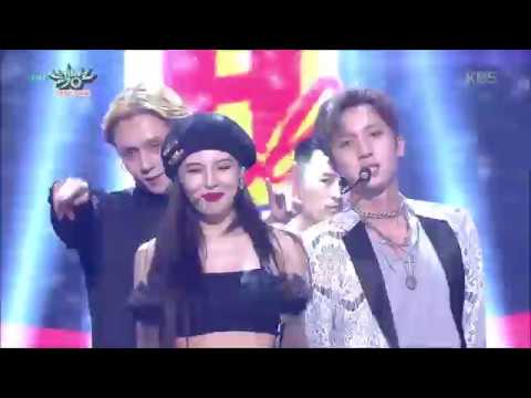 180803 HyunA was falling on stage and E'dawn moment