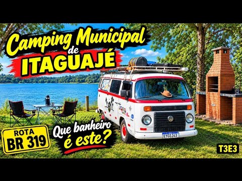 T3E3 - Camping Municipal de Itaguajé-PR. O banheiro foi uma decepção. 
