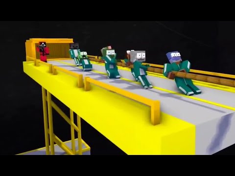 | Monster School |  ANIMATION - MINECRAFT | Version of squid game