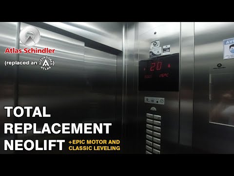 Full Replacement Atlas Schindler NeoLift Traction Elevator - Grand Elysian Res., W 3rd St. - GO, BR