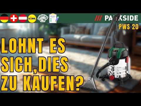 WASCHSAUGER TEPPICH- UND POLSTERREINIGER Parkside PWS 20 D3 DEUTSCHLAND DEUTSCH  AUSTRIA LIDL
