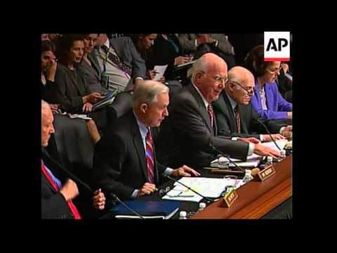 Senate Judiciary Cmt continues hearing; defends 'latina' comments