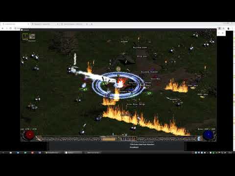 D-Clone, Nova Sorc (Diablo II Enriched - MOD - BUG)
