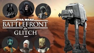 Star Wars Battlefront: How to get 6 Heroes/Villains in Walker Assault! Best Glitch Ever (Tutorial)