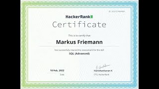 Download the video "SQL ADVANCED Certification Skills test on Hackerrank - First Problem - Weather Analysis"