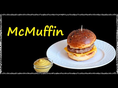 McMuffin With Egg And Pork Cutlet / Book of recipes / Bon Appetit