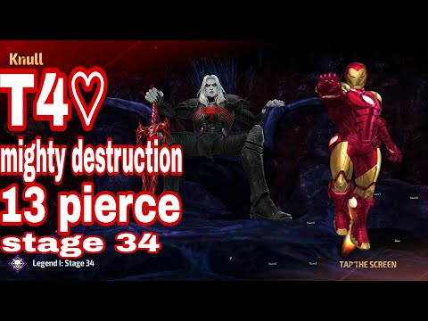 iron man T4 in wbl knull stage 34