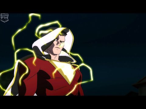 Billy Batson turns into Shazam | Justice League: War