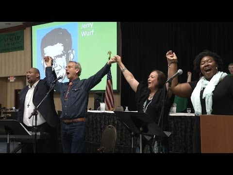 "Solidarity Forever" Sing Along at AFSCME Council 5 Convention