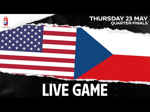 LIVE | USA vs. Czechia | 2024 #IIHFWorlds