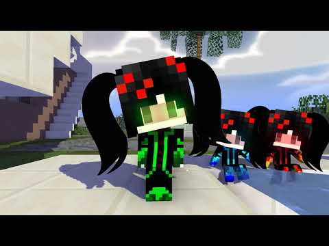 MONSTER SCHOOL : SADAKO SISTERS ELEMENT (FIRE,ICE,EARTH) CHICKEN WING-MINECRAFT ANIMATION