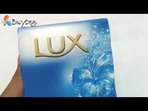 Lux Aqua Sparkle Soap 75g x 4 pcs