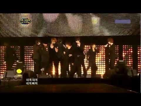 110703 SM Town Live in Paris Super Junior - Sorry Sorry