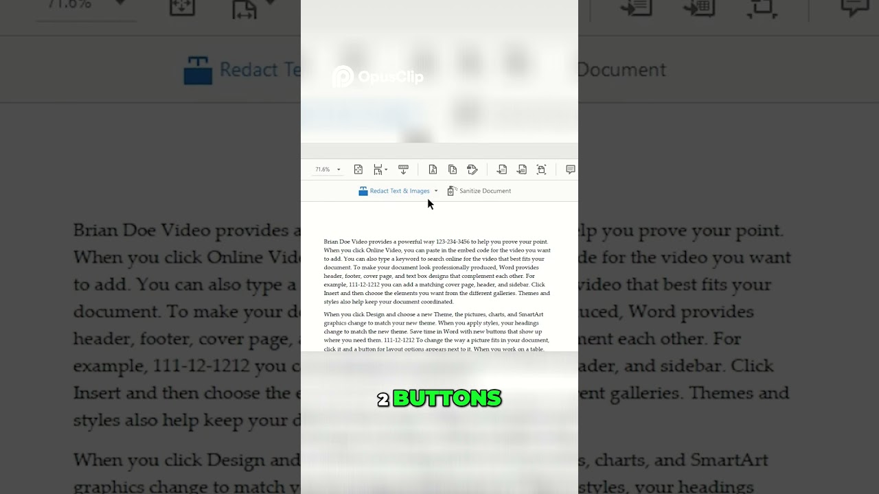 Redaction & Sanitization Tools - Adobe Acrobat