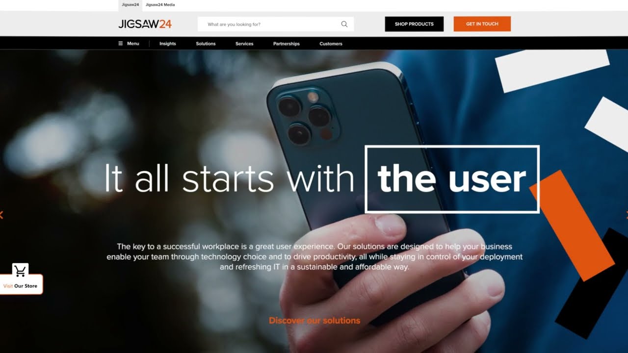 Jigsaw24 com Launch
