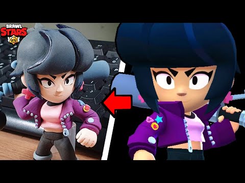 Making bibi - brawl stars clay Art