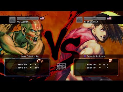 AG LuckyD [Dhalsim] vs KillaCammyLV [Yang] USF4