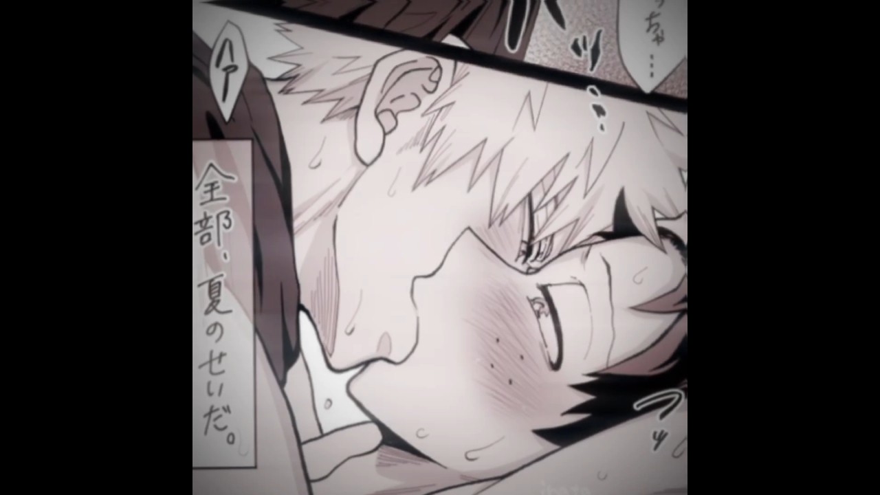 Well... it's been a while since I posted anything... right?#bakudeku#bakugou#deku