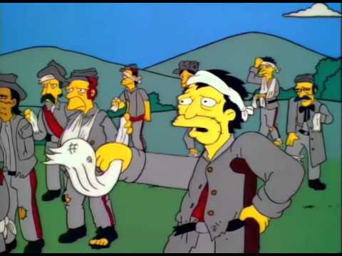 Those White Flags Are No Match For Our Muskets! (The Simpsons)