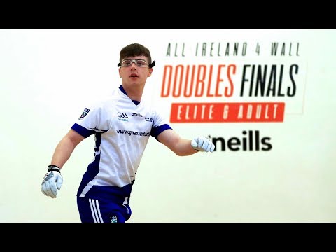 2019: All-Ireland 4-Wall Minor Doubles Final - McGinnity/Kowal v Holden/Doyle